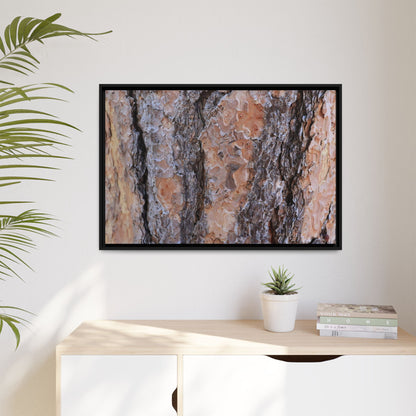 Earthy Embrace - Unique Stretched Canvas Wall Art