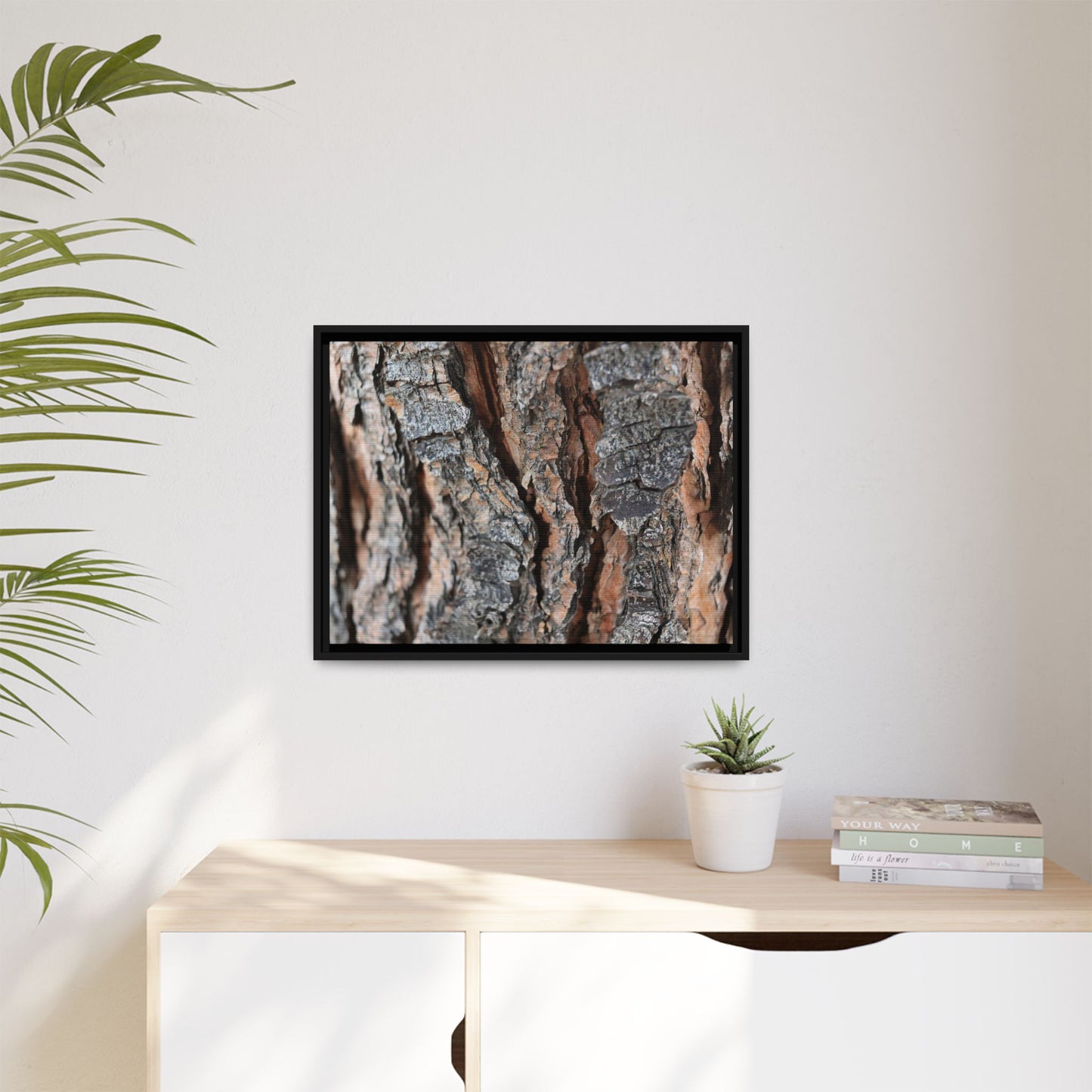 Fractured Nature - Unique Stretched Canvas Wall Art