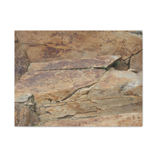 Rocky Terrain - Unique Frameless Canvas Wall Art