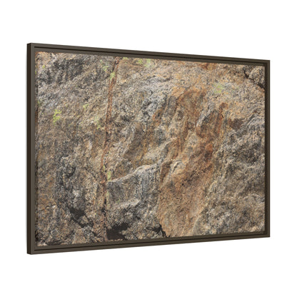Weathered Rock Formation - Unique Stretched Canvas Wall Art