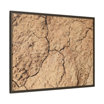 Parched Land - Unique Stretched Canvas Wall Art