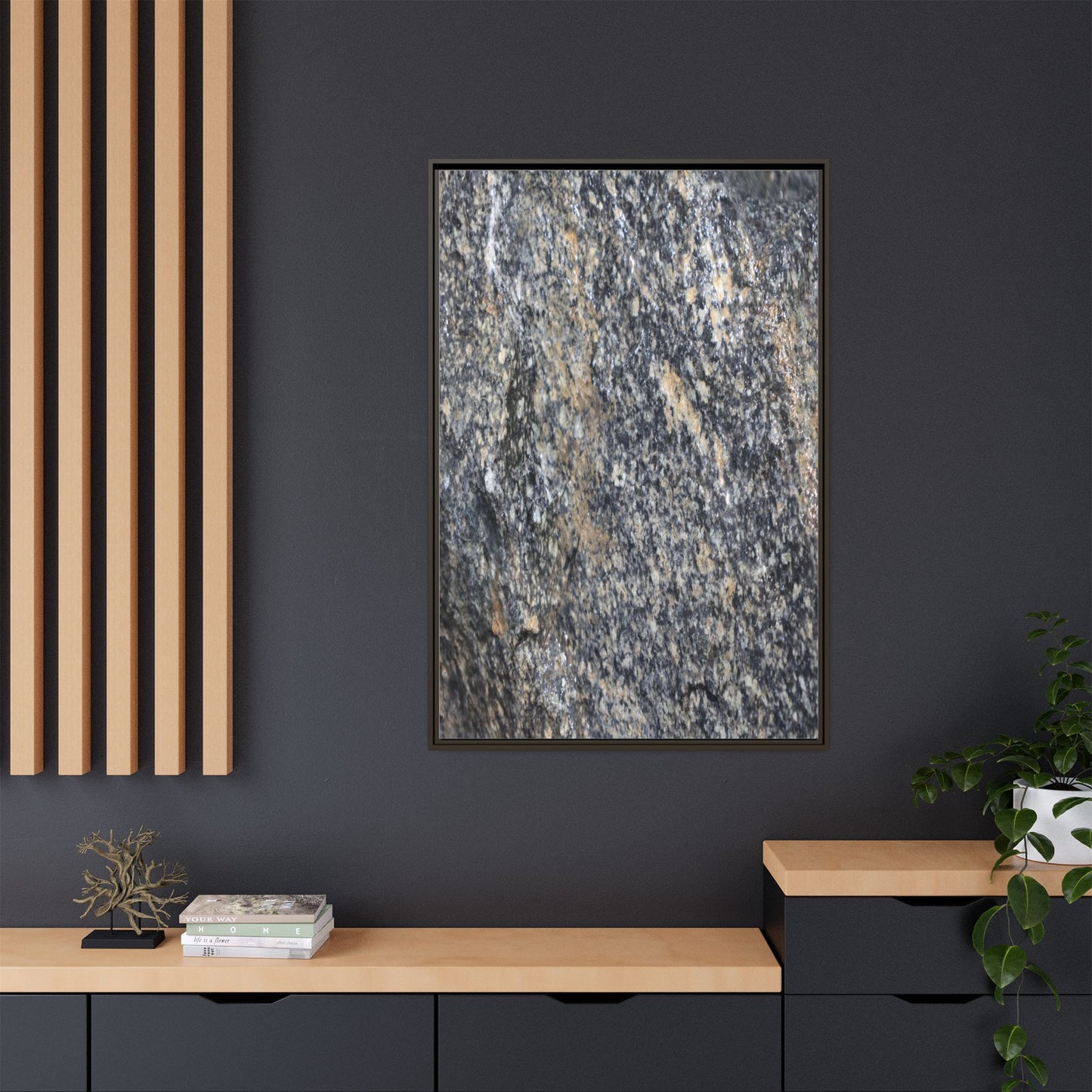 Crystalline Echoes - Unique Poster Wall Art