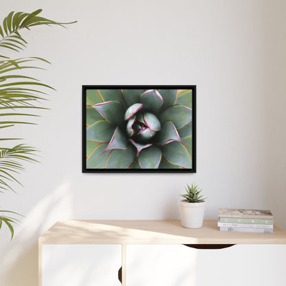 Spiky Elegance - Unique Stretched Canvas Wall Art