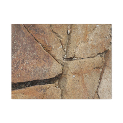 Cracked Earth's Canvas - Unique Frameless Canvas Wall Art