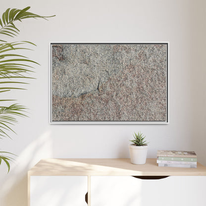 Fissured Stone - Unique Stretched Canvas Wall Art
