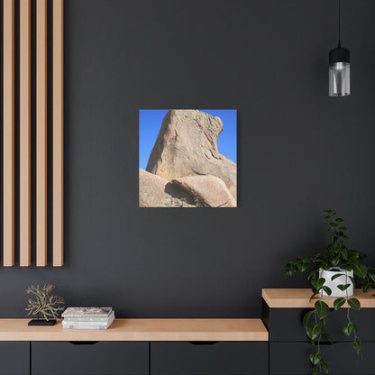 Boulder's Embrace - Unique Frameless Canvas Wall Art