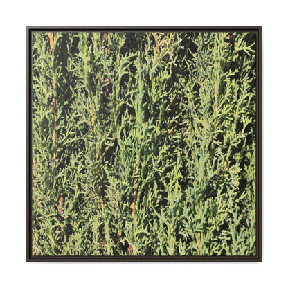 Emerald Labyrinth - Unique Stretched Canvas Wall Art - Art By Earth