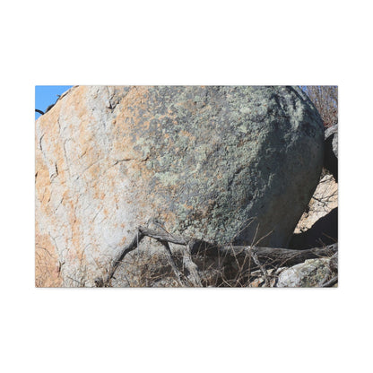 Boulder's Solitude - Unique Stretched Canvas Wall Art - Art By Earth