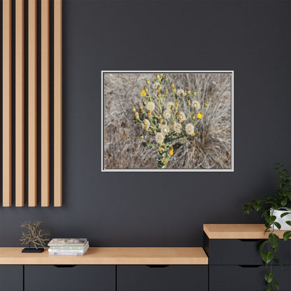 Whispers of the Dry Grass - Unique Stretched Canvas Wall Art - Art By Earth