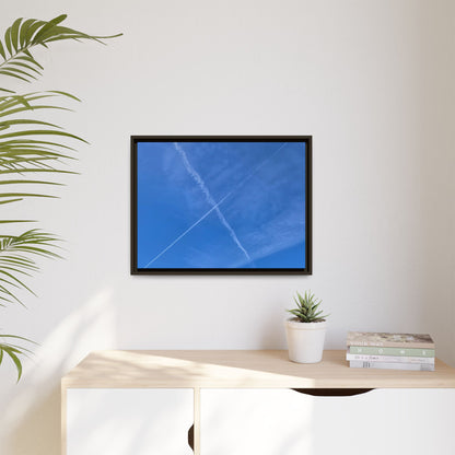 Sky Crossroads - Unique Stretched Canvas Wall Art