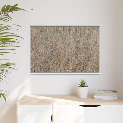 Whispers of Straw - Unique Stretched Canvas Wall Art - Art By Earth