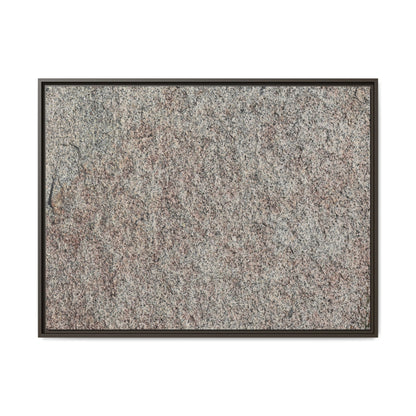 Granular Whispers - Unique Stretched Canvas Wall Art
