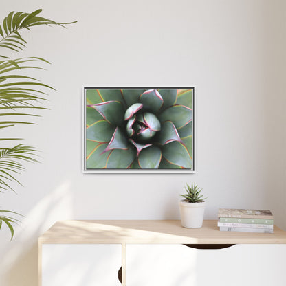 Spiky Elegance - Unique Stretched Canvas Wall Art