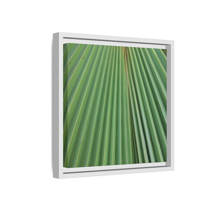 Verdant Veins - Unique Stretched Canvas Wall Art
