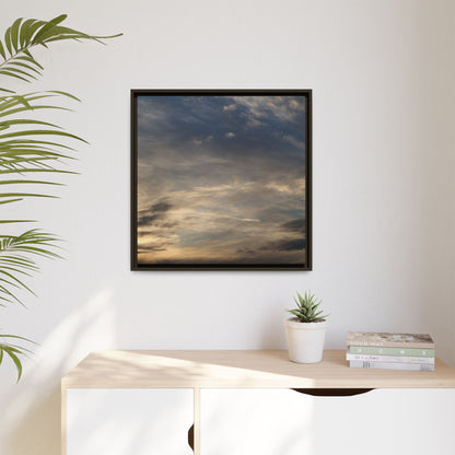 Clouded Thoughts - Unique Stretched Canvas Wall Art