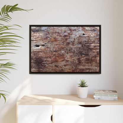 Rustic Textures - Unique Stretched Canvas Wall Art