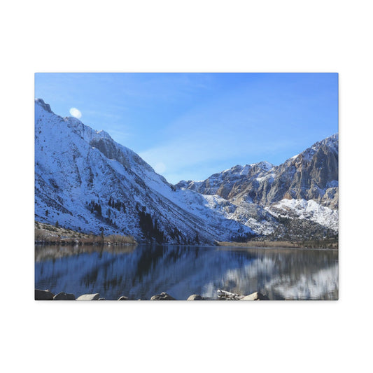 Reflections of Silence - Unique Frameless Canvas Wall Art
