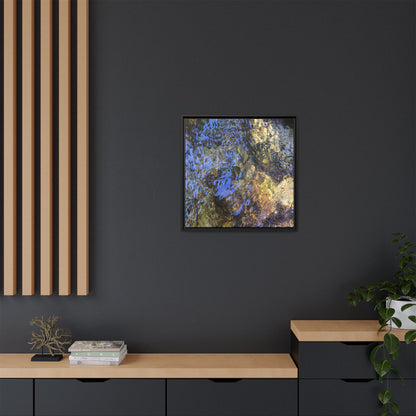 Aquatic Kaleidoscope - Unique Stretched Canvas Wall Art