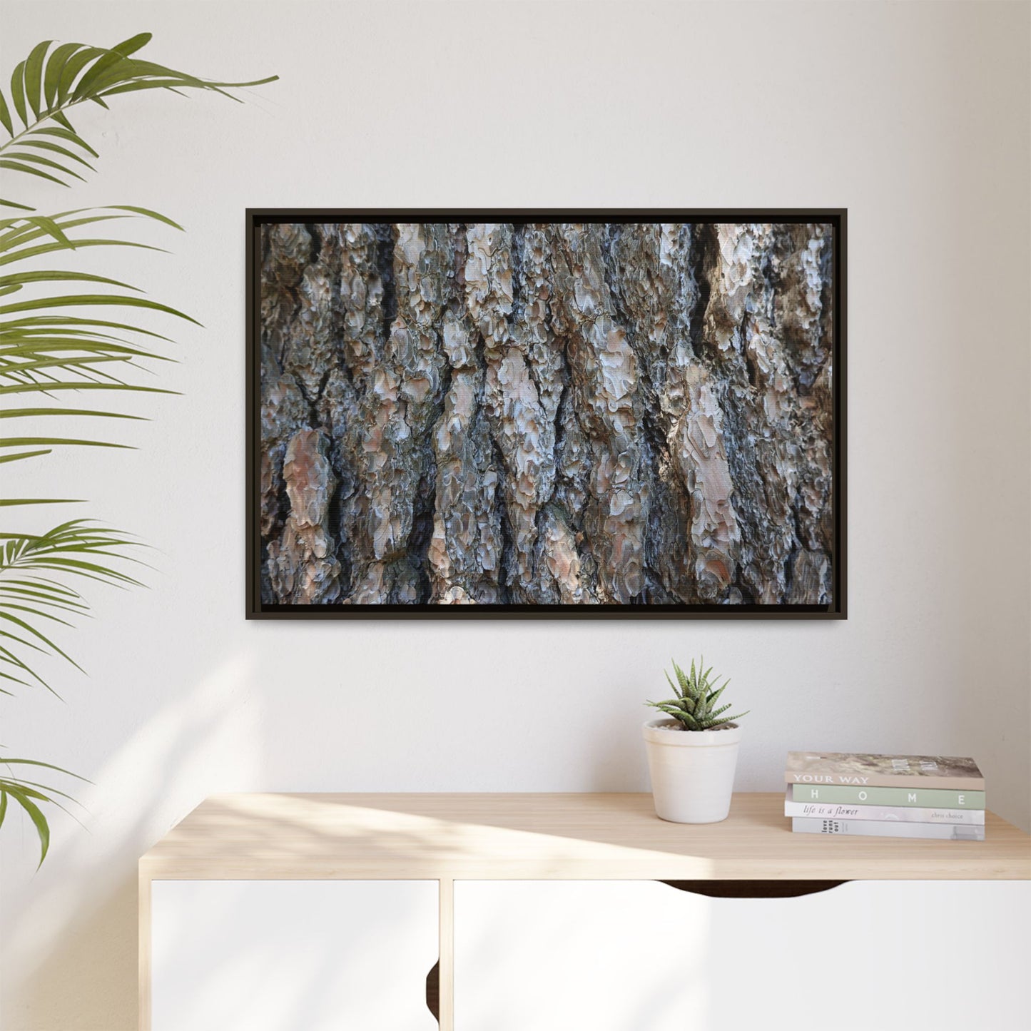 Bark Whispers - Unique Stretched Canvas Wall Art