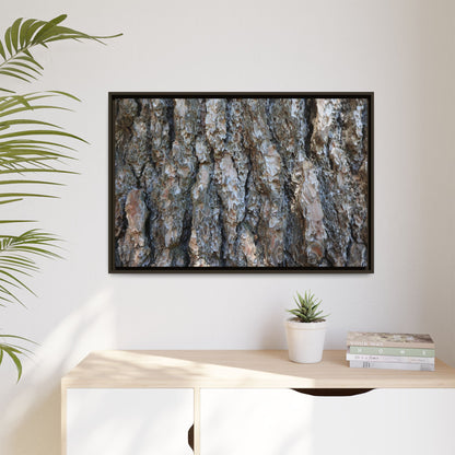 Bark Whispers - Unique Stretched Canvas Wall Art