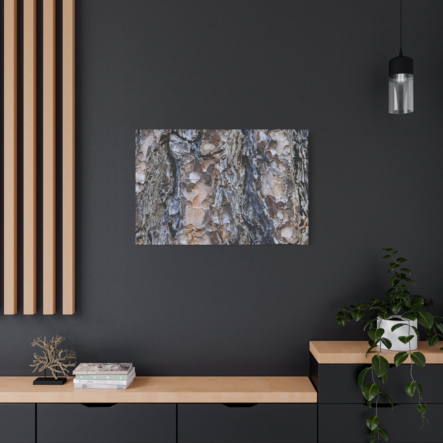 Arboreal Patterns - Unique Frameless Canvas Wall Art