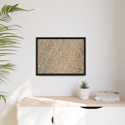 Whispers of Sand - Unique Stretched Canvas Wall Art