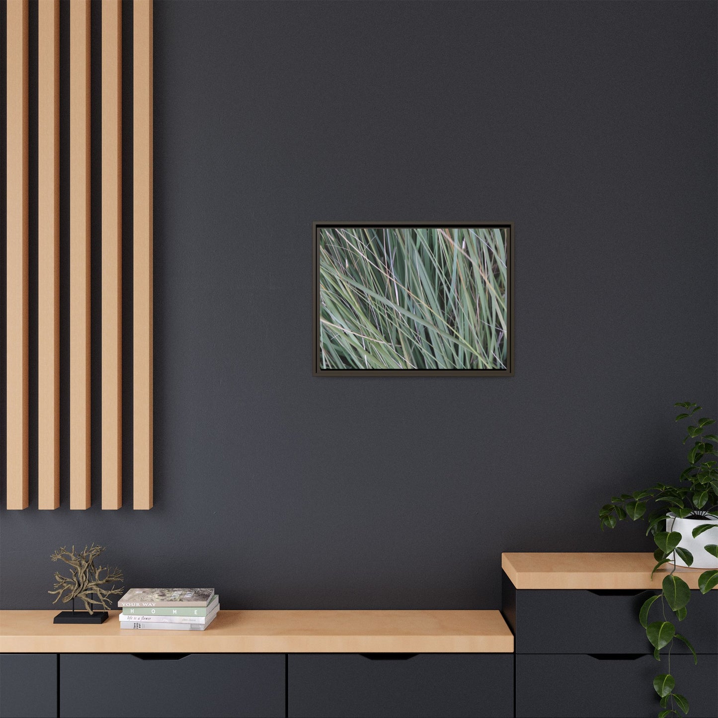Grassland Symphony - Unique Stretched Canvas Wall Art