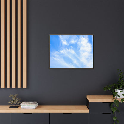 Azure Dreaming - Unique Stretched Canvas Wall Art