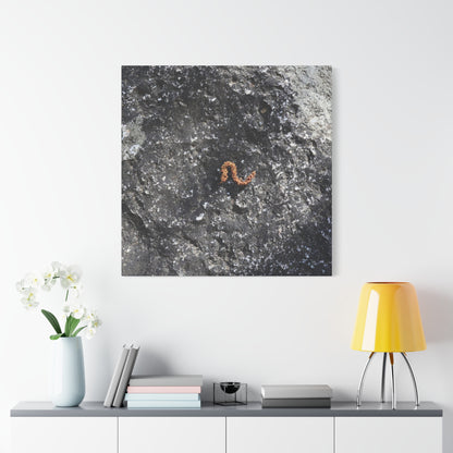 Earthen Serpent - Unique Frameless Canvas Wall Art