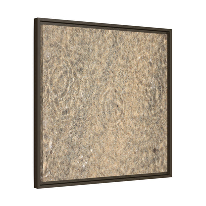 Whispers of Sand - Unique Stretched Canvas Wall Art