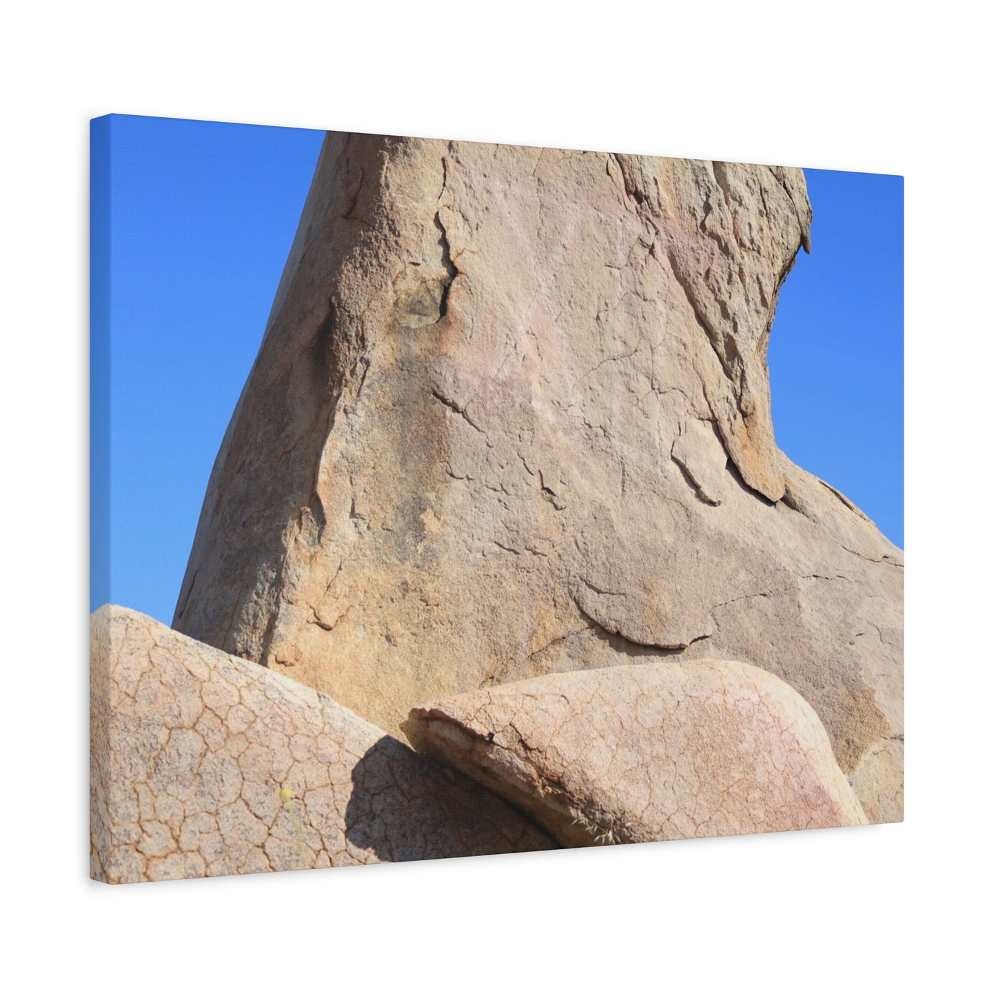 Boulder's Embrace - Unique Frameless Canvas Wall Art