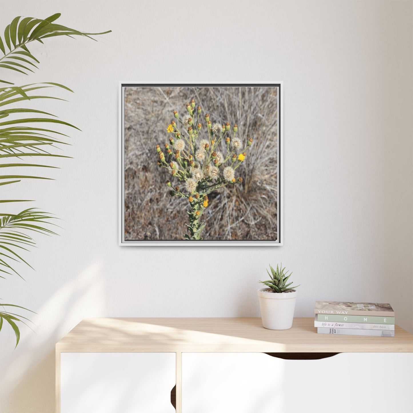Whispers of the Dry Grass - Unique Stretched Canvas Wall Art - Art By Earth