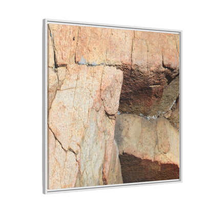 Fractured Stone - Unique Stretched Canvas Wall Art