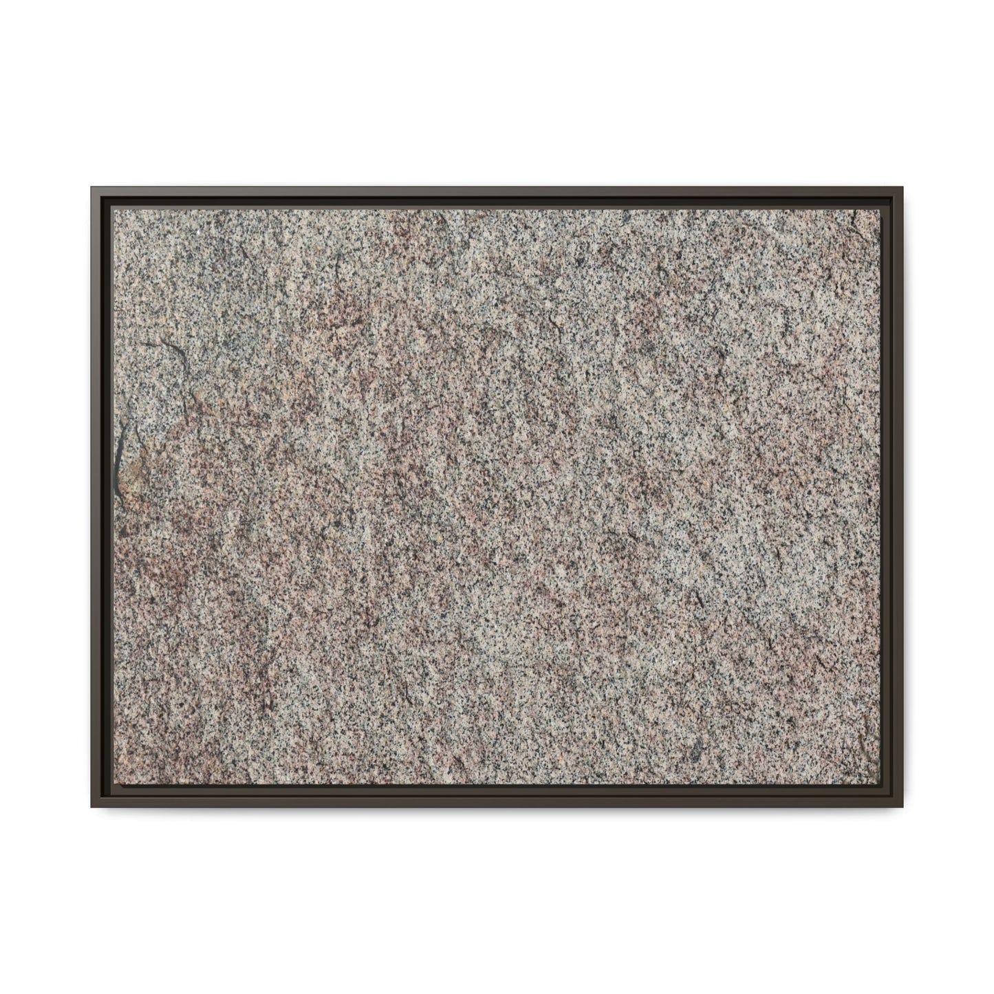 Granular Whispers - Unique Stretched Canvas Wall Art