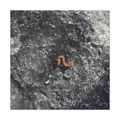 Earthen Serpent - Unique Frameless Canvas Wall Art