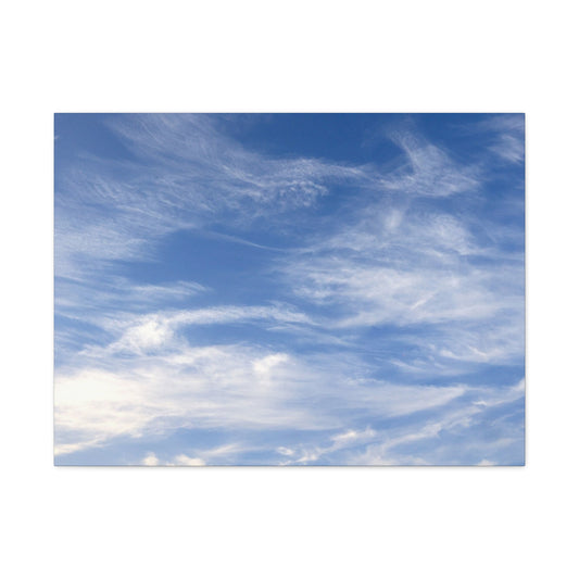 Ethereal Drift - Unique Frameless Canvas Wall Art