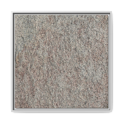 Granular Whispers - Unique Stretched Canvas Wall Art