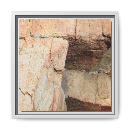 Fractured Stone - Unique Stretched Canvas Wall Art