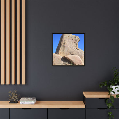 Rocky Sentinel - Unique Stretched Canvas Wall Art