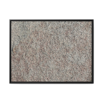 Granular Whispers - Unique Stretched Canvas Wall Art