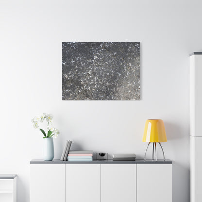 Cosmic Dust Fragments - Unique Frameless Canvas Wall Art