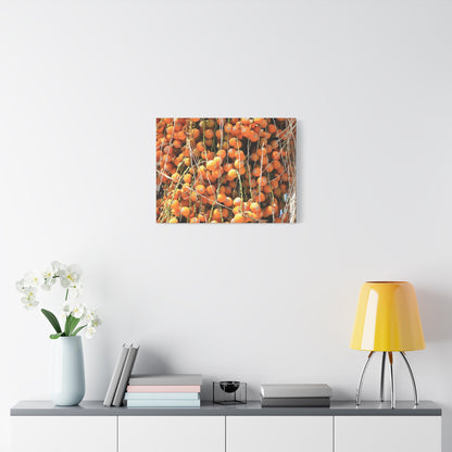 Orange Harvest - Unique Frameless Canvas Wall Art
