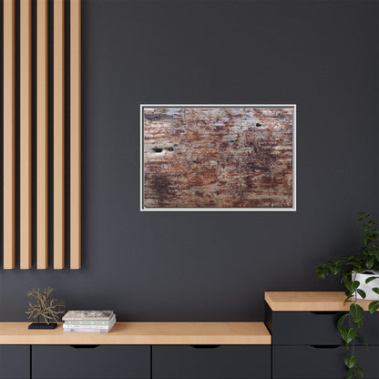 Rustic Textures - Unique Stretched Canvas Wall Art
