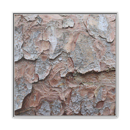 Flaking Serenity - Unique Stretched Canvas Wall Art