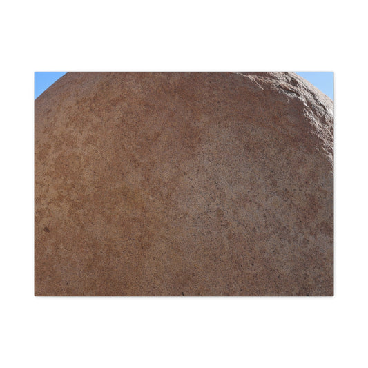 Stone Sphere of Silence - Unique Frameless Canvas Wall Art