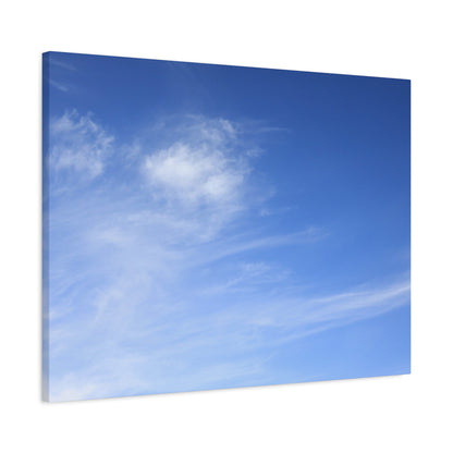Blue Breath - Unique Frameless Canvas Wall Art