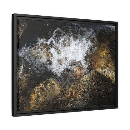 Cascading Momentum - Unique Stretched Canvas Wall Art