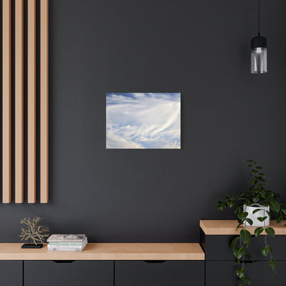 Whispers of Celestial Breath - Unique Frameless Canvas Wall Art