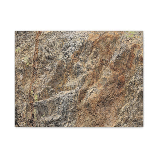 Erosion's Palette - Unique Frameless Canvas Wall Art