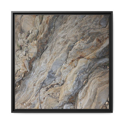 Layers of Earth's History - Unique Stretched Canvas Wall Art
